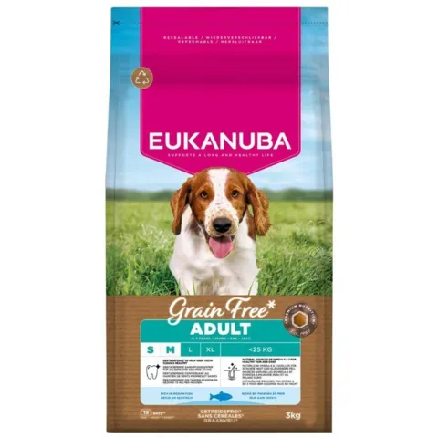 Eukanuba Grain Free Adult - Small Medium Breed | Tørfoder